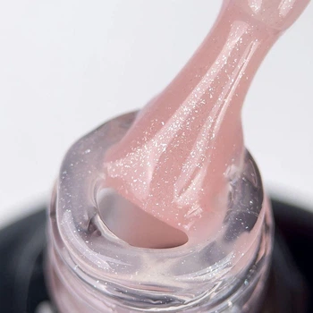Топ для гель лака с шиммером Crooz Top Shimmer Nude 8 мл (Нюдовый)