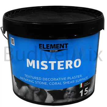 Штукатурка декоративна інтер'єрна ELEMENT Decor Mistero з ефектом імітації зрізу каменю/корала 15 кг