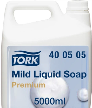Рідке мило-крем для рук Tork Premium м'яке 5 л 400505 (7322540070019)