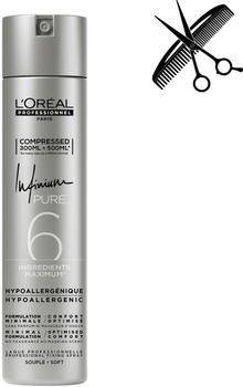 Лак для волосся L'Oreal Professionnel Infinium Pure Extra Strong дуже сильної фіксації 300 мл (3474636476633)