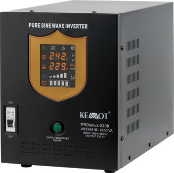ИБП Kemot PROsinus-2200 1600 Вт/2200 ВА Black (URZ3431B)