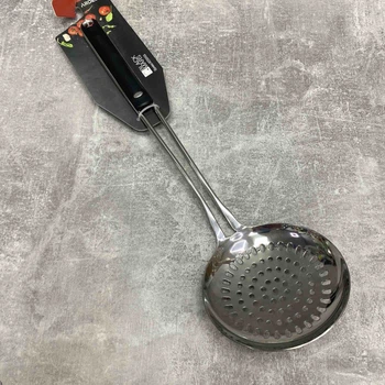 Шумовка из нержавеющей стали 38 см Ardesto Black Mars AR2004SA