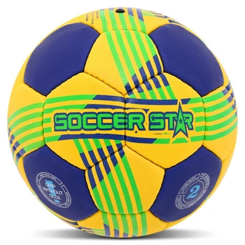 Гандбольный мяч для гандбола размер №2 Soccer Star 4527-2 Yellow-Blue