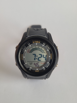 Часы наручные Synoke спортивные waterproof 30m black тактические