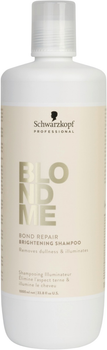 Szampon do włosów blond Schwarzkopf Professional BlondMe Bond Repair Brightening rozświetlający 1000 ml (4067971081663)