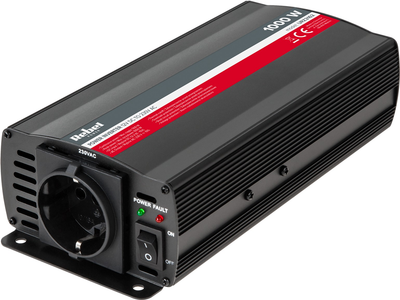 Falownik samochodowy Rebel 500W 12V/230V (5901436779476)