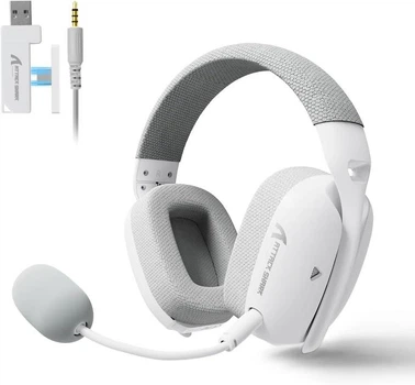 БЕЗДРОТОВІ Навушники ATTACK SHARK L80 PRO White