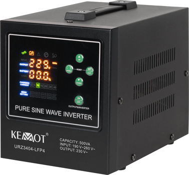 ИБП Kemot PROsinu 500 12V 230V 500VA/300W (5901890019019)