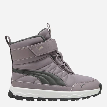 Детские зимние ботинки для девочки Puma Evolve Boot AC+ PS 39264509 29 (11) Plum Jam/Shadow Gray (4069156849075)
