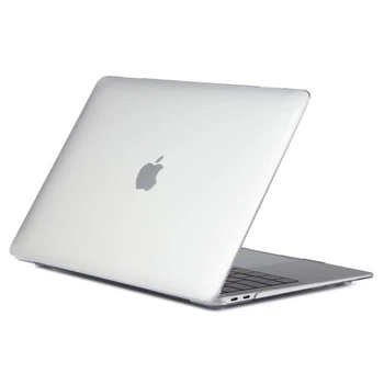 Прозорий чохол накладка Hardshell для MacBook Air 13,6" M2 2022 A2681 / M3 2024 A3113 / M4 2025 A3240 Crystal Case тонкий прозорий пластик