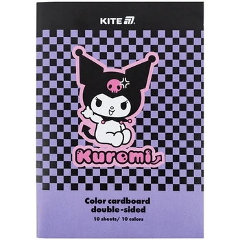Картон кольоровий двосторонній Kuromi Kite HK24-255-2 10 кольорів shop (4063276251169)