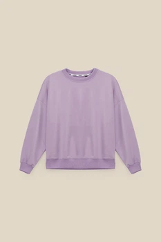 Світшот однотонний для дівчинки LAWA GBC02322 146 см Бузковий shop (2000991041752)