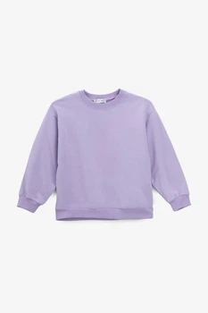 Свитшот однотонный для девочки First Kids 0129 140 см Сиреневый shop (2000990974402)