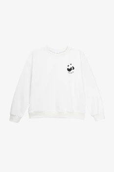 Свитшот с принтом для девочки Lizi 165 146 см Белый shop (2000991013452)