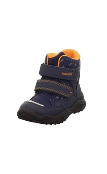 Детские зимние ботинки Superfit Glacier Gore-Tex 27 р сапоги мальчику синий/оранжевый
