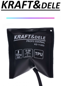 Подушка монтажная надувная Kraft&Dele KD11203 с нагрузкой 135 кг, домкрат подъемник для мебели и бытовой техники