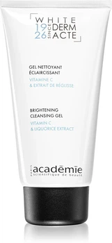 Осветляющий гель для умывания academie white derm acte brightening cleansing gel 150 мл