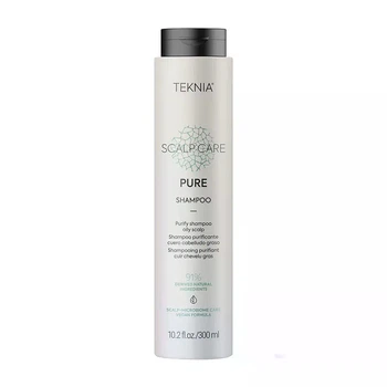 Мицеллярный шампунь Lakme для жирной кожи головы Teknia Scalp Care Pure Shampoo 300 мл