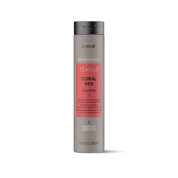 Шампунь Lakme для оновлення кольору червоних відтінків волосся Teknia Color Refresh Coral Red 300 мл