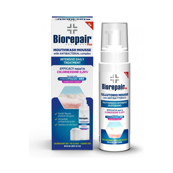 Мусс для очистки ротовой полости "Антибактериальный" BIOREPAIR Plus 200 мл