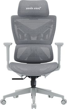Fotel gamingowy Anda Seat X-Air Mega XL Mesh Ash Gray (AD-WY-01-GGF)