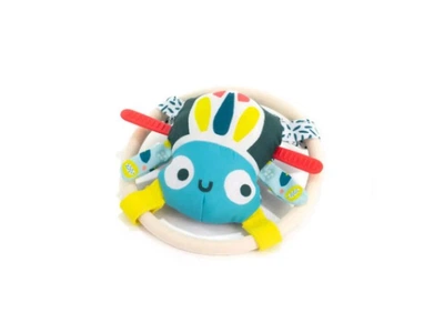 Игрушка-прорезыватель с погремушкой Spider rattle, Miniland baby, 97321
