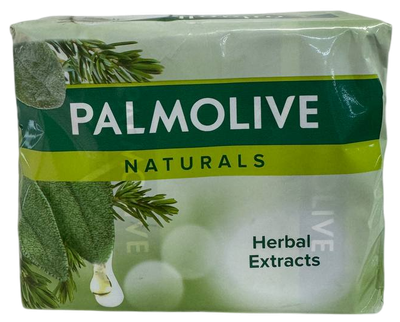 Твёрдое мыло Palmolive Naturals с растительным экстрактом, 4х90г