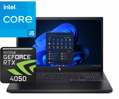 Ноутбук (2024) игровой Acer Nitro V i5-13420H/ 32GB / 1TB/ RTX4050 / 15,6" 165Hz