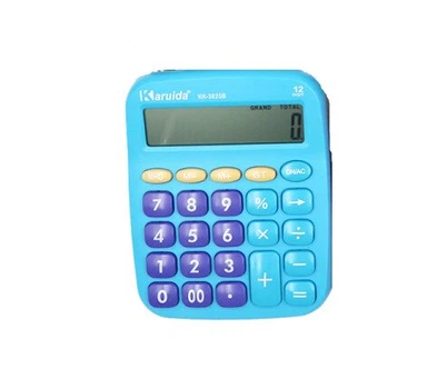 Калькулятор KK-3825B Голубой (2000990711700)(SC) shop (2000990711700)