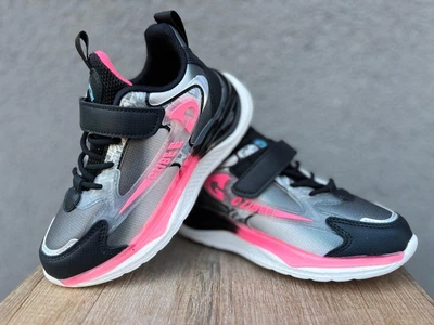 Дитячі кросівки для дівчинки Clibee Black/Peach 33 р , чорний