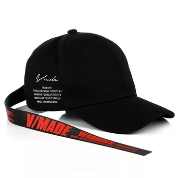 Кепка Бейсболка Vmade с изогнутым козырьком Черный, Унисекс WUKE One size