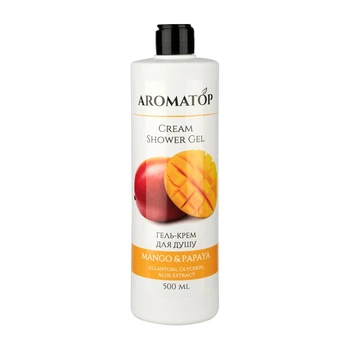 Aromatop Крем-гель для душа Манго-Папайя, 500мл