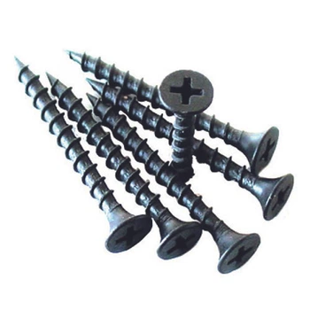 Саморез по дереву Черный 3.5 х 32 мм пакет 200 шт