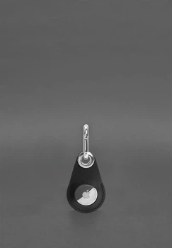 Кожаный чехол для Apple AirTag Черный (A-028387)