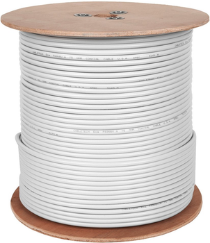 Kabel koncentryczny Cabletech F690BV A 305 m White (5901436707165)