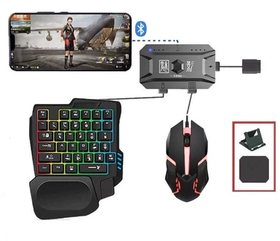 Игровой комплект клавиатура и мышь X1 M1 для смартфонов и ПК Bluetooth Black