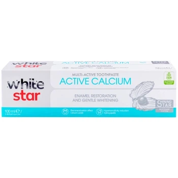 Зубная паста White Star Active Calcium 100 мл (3800237400294)