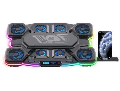Охлаждающая подставка для ноутбука до 17,3 дюймов 2E GAMING CPG12 8xfans