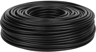 Kabel koncentryczny Cabletech H1000 50 Ohm 100 m Black (5901436720621)