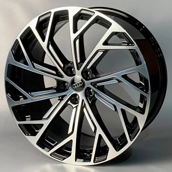 Литі диски Replica Audi (A624) R21 W9.5 PCD5x112 ET35 DIA66.45 (black machined face)