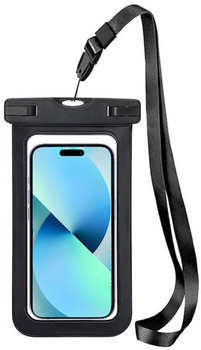 Etui wodoodporne Springos 20 x 11 cm Black (5907719454504)