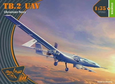 Збірна модель 1/35 БПЛА Байрактар TB2 Clear Prop 3503