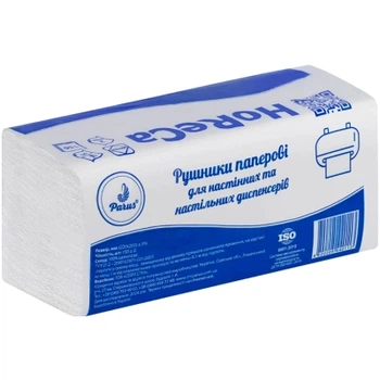 Бумажные полотенца Parus V-сложение 2 слоя 150 шт. (4820205440113)