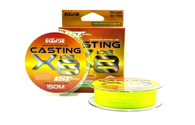 Шнур Eclipse Casting PE X8 Light Green 150m 0.18mm 15.1kg.,30.46.22852
