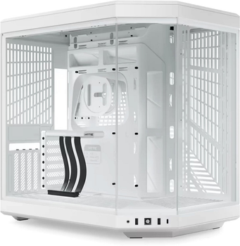 Корпус Hyte Y70 Snow White Mid-Tower E-ATX with PCIE 4.0 cable (CS-HYTE-Y70-WW)