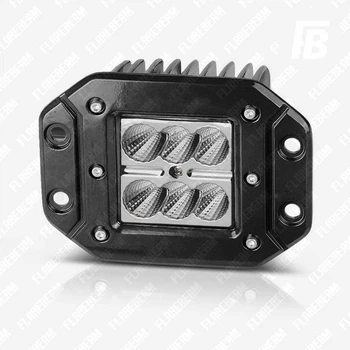 Фара FlareBeam WL-24S2 дополнительного света светодиодная (LED) 24 Вт квадратная 3" 12–24 В Cree*06 flood