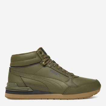 Чоловічі демісезонні черевики Puma ST Runner v4 Mid 40289306 42 (8UK) 27 см Loden Green/Loden Green/Dusky Gray (4069156944794)