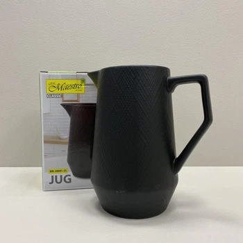 Кувшин керамический для сока, воды 1000 мл Maestro MR-20001-55 Black