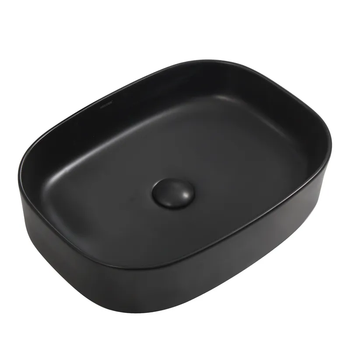 Раковина накладная Mixxus Premium BEVEL-0103 BLACK 510х370х120mm (MP6520)