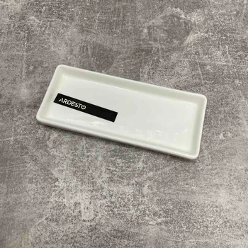 Підставка прямокутна порцелянова 14*6 см Ardesto Plato AR3636P